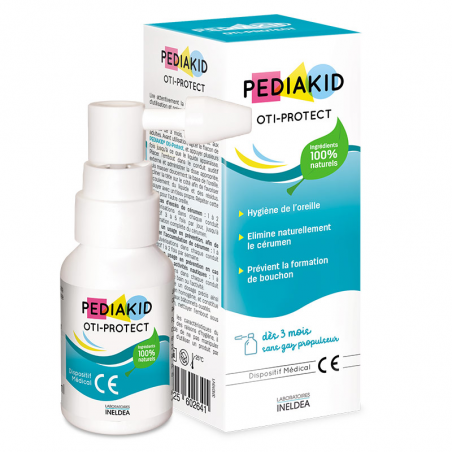 Вушний спрей Pediakid для дітей від 3 міс  OTI-PROTECT - Для гігієни вуха, 30 мл