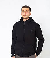 Чоловіча кофта на замку (замок) Nike чорний