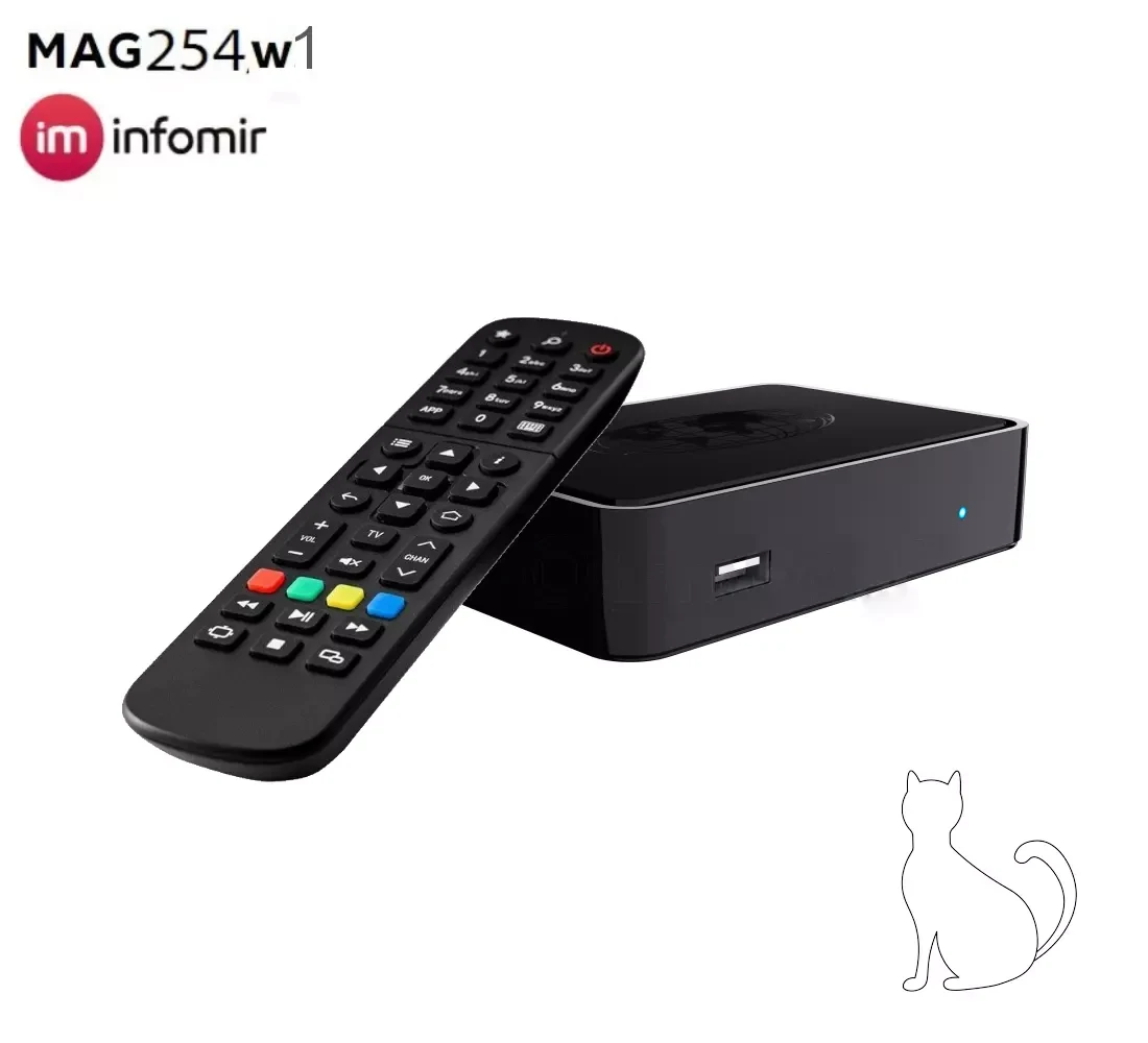 MAG 254w1 Infomir | TV приставка OTT Linux