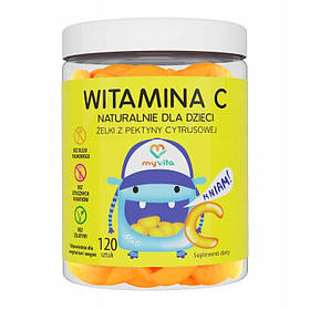 Желе MyVita Natural vitamin C 120шт