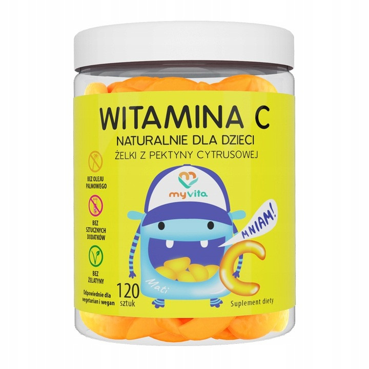 Желе MyVita Natural vitamin C 120шт, фото 1
