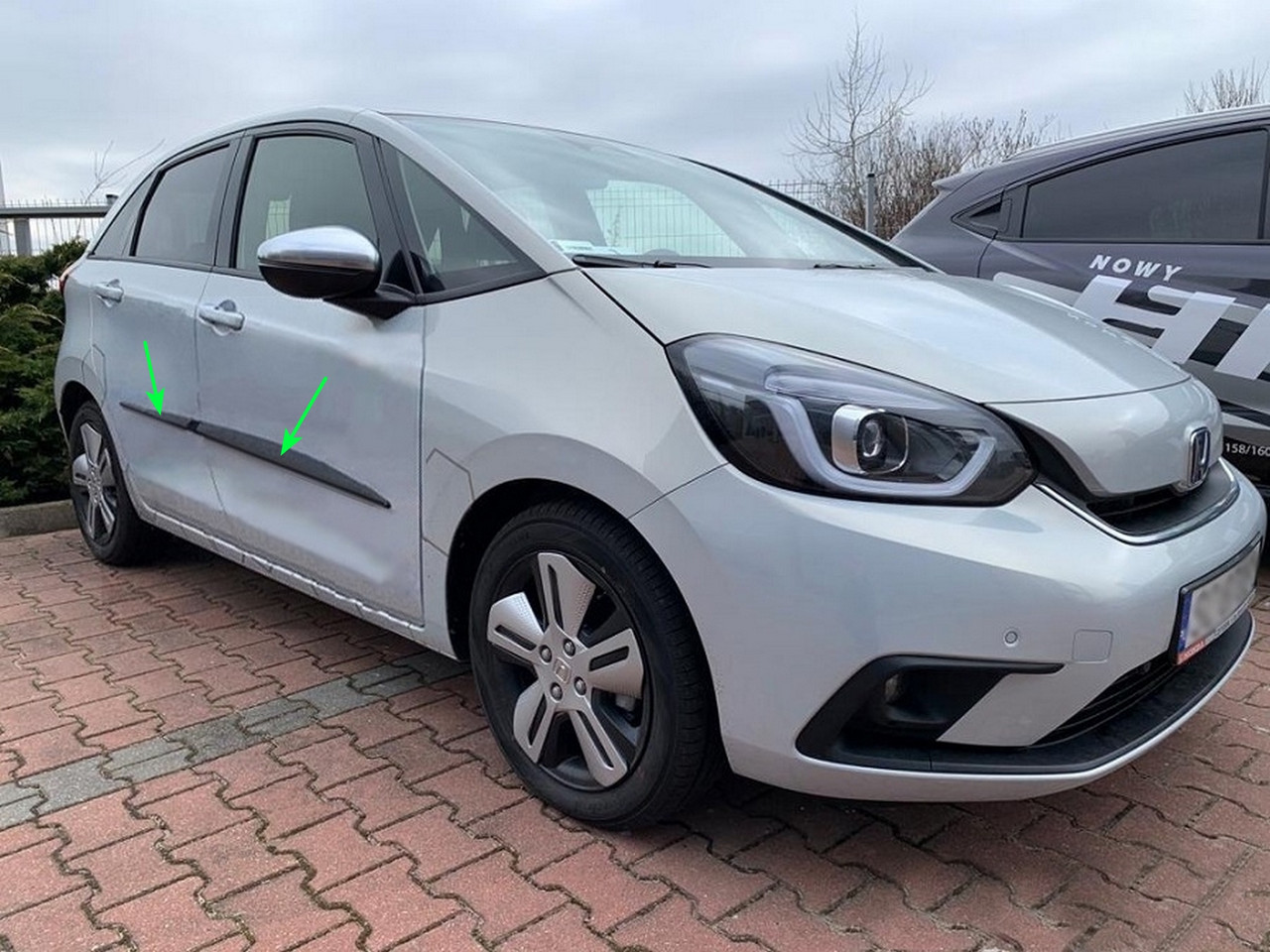 Молдинги на двері для Honda Jazz / Fit / Crosstar (GR/GS) Mk4 2020+