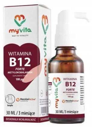 MyVita B12 Forte, краплі, 30 мл, фото 1