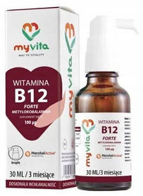 MyVita B12 Forte, краплі, 30 мл