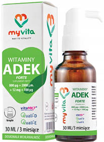 MYVITA ADEK FORTE 30ML ADEK ВИТАМИННЫЕ КАПЛИ