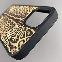 Чохол для Apple iPhone 12 чохол з леопардовим принтом на телефон айфон 12 коричневий a01o, фото 5