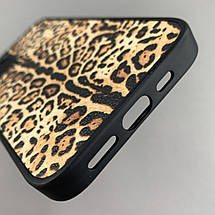 Чохол для Apple iPhone 12 чохол з леопардовим принтом на телефон айфон 12 коричневий a01o, фото 4