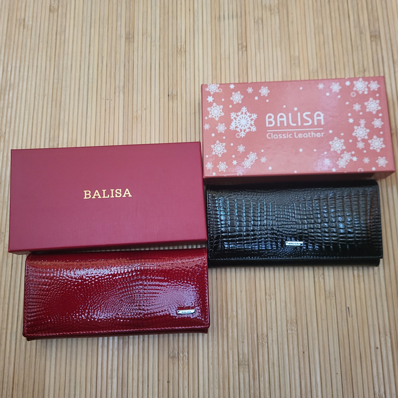 Лаковый женский кошелек из кожи BALISA (ID#1423129750), цена: 590 ...