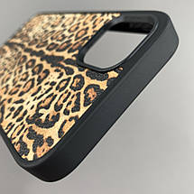 Чохол для Apple iPhone 11 чохол з леопардовим принтом на телефон айфон 11 коричневий a01o, фото 5