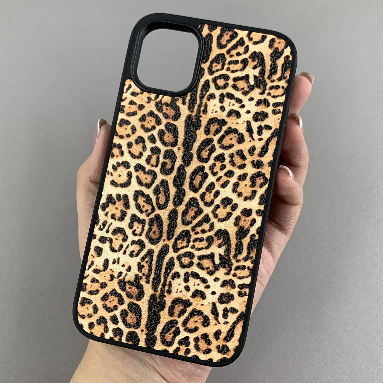 Чохол для Apple iPhone 11 чохол з леопардовим принтом на телефон айфон 11 коричневий a01o