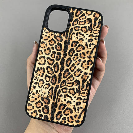 Чохол для Apple iPhone 11 чохол з леопардовим принтом на телефон айфон 11 коричневий a01o, фото 1