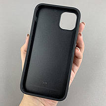 Чохол для Apple iPhone 11 чохол з леопардовим принтом на телефон айфон 11 чорний з білим a01o, фото 2