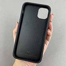 Чохол для Apple iPhone 11 чохол з принтом зебра на телефон айфон 11 чорний з білим a01o, фото 2