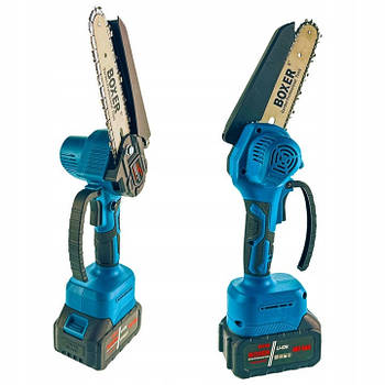 Акумуляторна пила ланцюгова 6", 2 акумулятори, кейс BOXER BX-3320