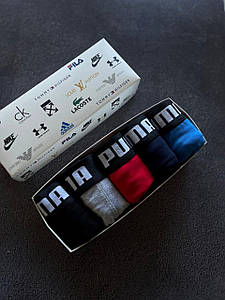 Чоловічі труси боксери (набір) + подарункова коробка Рuма