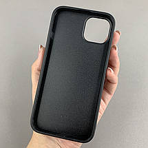 Чохол для Apple iPhone 13 чохол з леопардовим принтом на телефон айфон 13 чорний з білим a01o, фото 2