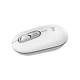 Миша бездротова Logitech Pop Mouse with Emoji Off-White (910-007411), фото 2