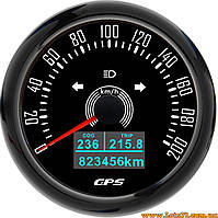 GPS спідометр 85MM для авто мотоцикла човна з підсвіткою поворотів одометр водостійкий антивібраційний 9-32V швидкість 0-200KM