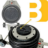 Пневмодомкрат BESTEN 3500 кг пневматичний домкрат із колесами, фото 3