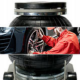 Пневмодомкрат BESTEN 3500 кг пневматичний домкрат із колесами, фото 5