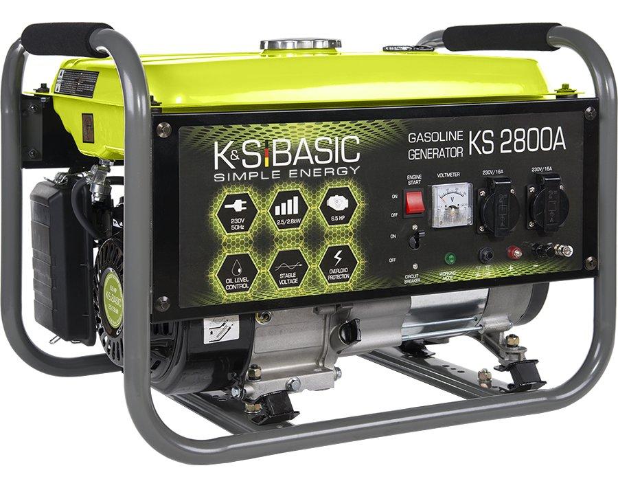 Бензиновий генератор «K&S BASIC» KSB 2800A