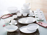 КРАЩА Комплектація Білий столовий сервіз 30 пр. Франція Luminarc Diwali, фото 2