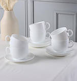 КРАЩА Комплектація Білий столовий сервіз 30 пр. Франція Luminarc Diwali, фото 3