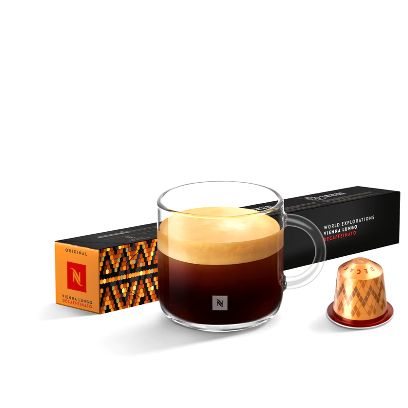 Nespresso Vienna Linizio Lungo Decaffeinato (10 капсул)