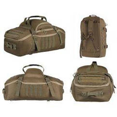 Сумка-баул/рюкзак 2Е Tactical, XL, зелена (2E-MILDUFBKP-XL-OG)