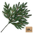 Гілка ялинки штучна Classic 60 см зелена (упаковка 10 штук)