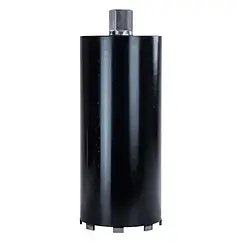 Коронка алмазна для сух.свердління Ø162мм Eibenstock, м’який удар, 1¼'', довжина 350 мм