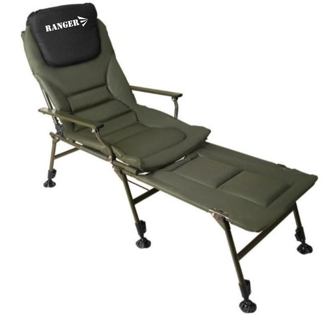 Крісло-ліжко коропове навантаження 140 кг для відпочинку Ranger Carp SL-112 RA 2251