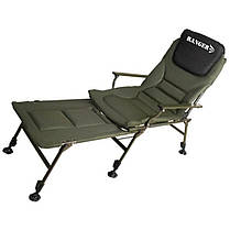 Крісло-ліжко коропове навантаження 140 кг для відпочинку Ranger Carp SL-112 RA 2251, фото 3