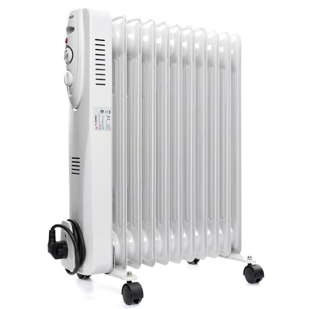 Білий масляний обігрівач Tagred TA921 масляний радіатор на 11 ребер, фото 1