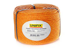Канат поліпропіленовий 6мм 200м UNIFIX