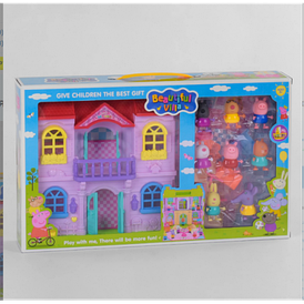 Дитячий ігровий набір "Будиночок мультгероїв" зі звуком і світлом (РР 611 А)