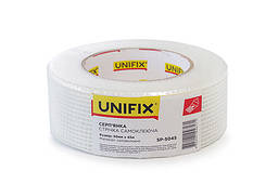 Стрічка скловолоконна серп'янка 50мм*45м UNIFIX