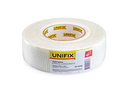 Стрічка скловолоконна серп'янка 50мм*90м UNIFIX