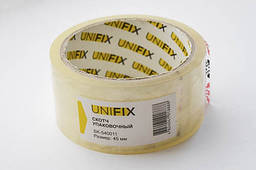 Стрічка клейка пакувальна 38мкм 45мм 100 SK-5400114 UNIFIX