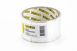Стрічка клейка алюмінієва 50мм*5м UNIFIX