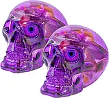 Набір солодощів у фіолетовому черепі Halloween Candy Skull Violet 535г, фото 4