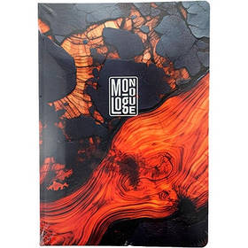 Зошит А4 80арк лінія кремовий блок інтегр. 70г/м2, мат. ламінація A4-IC-080-7040L