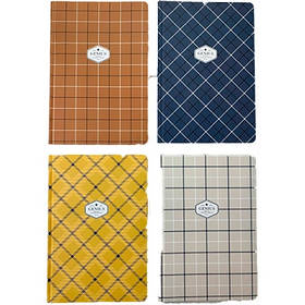 Зошит В5 80арк лінія кремовий блок інтегр. 70г/м2 мат. ламінація MonAmi B5-IC-080-792L