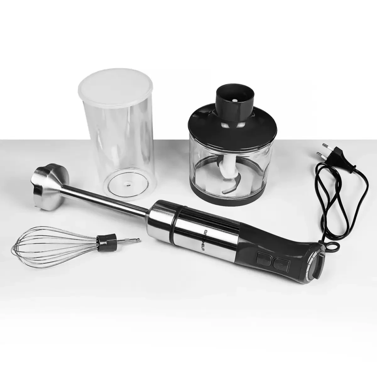 Блендер Grunhelm EBS-1102SS з чашою