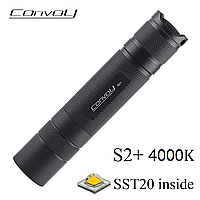 Ліхтар Convoy S2+ Luminus SST20 4000K, 1000 люмен