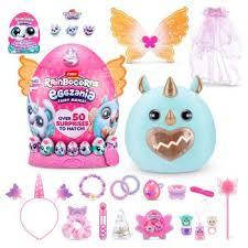 Rainbocorn Eggzania Fairy Mania Flossiana Egg by ZURU Яйце Rainbocorn Eggzania Fairy Mania Flossiana від ZURU 50 сюрпризив