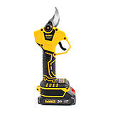 Секатор акумуляторний садовий DeWalt DCMPP540P1 Digital (24V, 5AH), фото 4