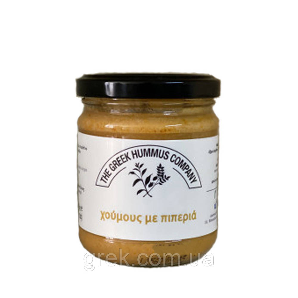Хумус з червоним солодким перцем Simply Delicious 200 г, фото 1