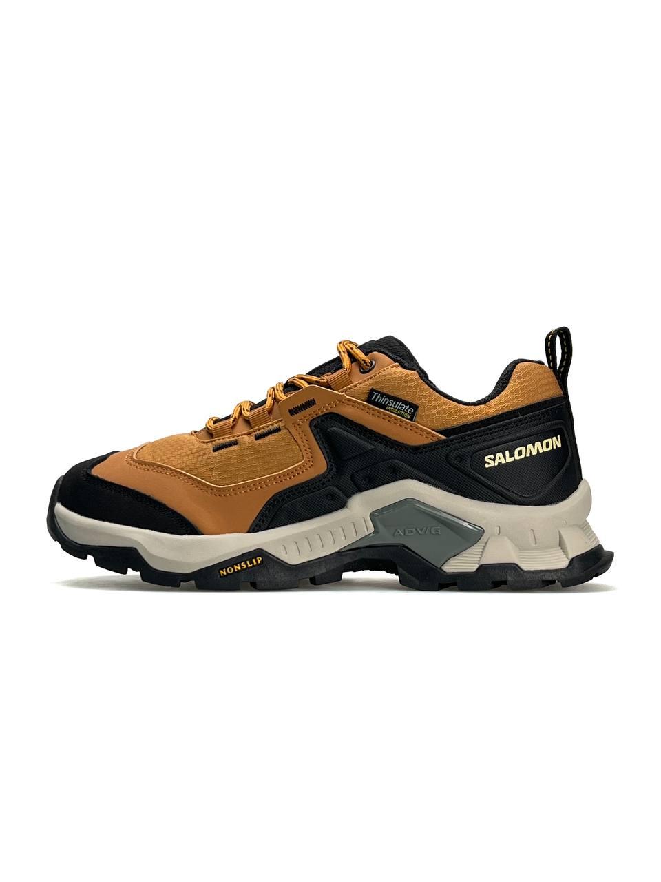 Чоловічі кросівки Salomon Quest M Element Gtx Terracotta, кеди шкіра текстиль водонепроникний. 41