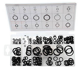 Набір ущільнювальних кілець у кейсі маслостійких прокладок 225 шт. Tagred TA1409